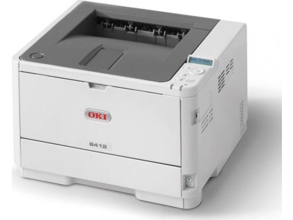OKI B412dn A4, čb, 1200x1200, 33 ppm, USB 2.0,PCL6, duplex, síť