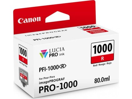 Canon inkoustová náplň PFI-1000 (purpurová, 80ml) pro Canon imagePROGRAF PRO-1000