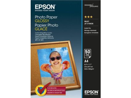 EPSON fotopapír C13S042539/ A4 / Glossy/ 50ks