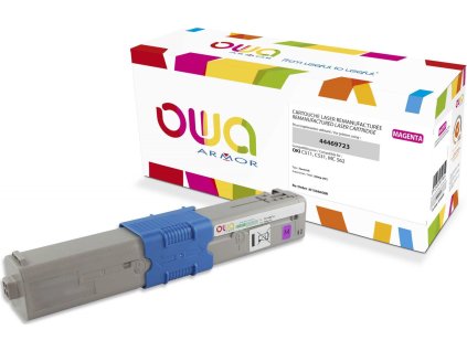 OWA Armor toner kompatibilní s OKI 44469723, 5000st, červená/magenta