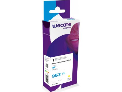 WECARE ARMOR ink kompatibilní s HP F6U18AE, žlutá/yellow