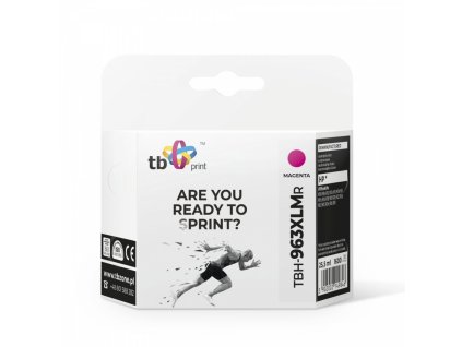 Ink. kazeta TB kompat. s HP OfficeJet Pro 9020 963XL, MA reman.