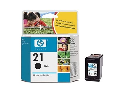 HP no. 21 - černá ink. kazeta, C9351AE