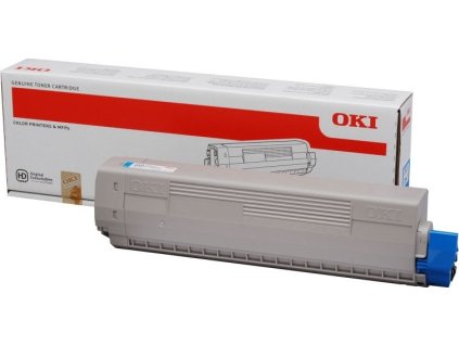 OKI originál azurový toner do C831/841 (10 000 stránek)