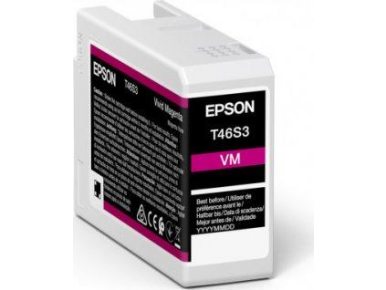 Epson Singlepack Magenta T46S3 UltraChrome Pro Zink