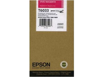 Epson T603 Vivid magenta 220 ml