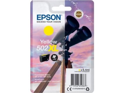 Epson inkoustová náplň/ C13T02W44010/ 502XL/ Expression Home XP-5100/ žlutá