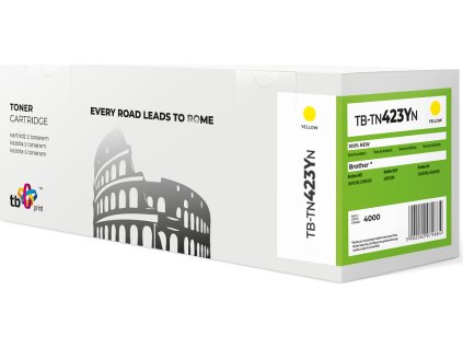 Toner TB komp. s Brother TN423Y Yellow, nová
