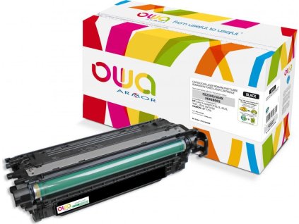 OWA Armor toner kompatibilní s HP CE250X, 10500st, černá/black