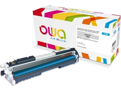 OWA Armor toner kompatibilní s HP CF351A, 1000st, modrá/cyan