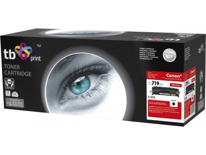 Toner TB kompatibilní s Canon CRG-719HBK, Black, 6400,new