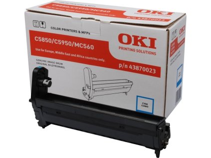 OKI originál Obrazový válec pro modrý toner C5850/ C5950/ MC560/ 20 000 stran