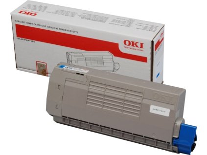 OKI originál tonerová kazeta 44318607/ C710/ C711/ 11 500 stran/ azurová