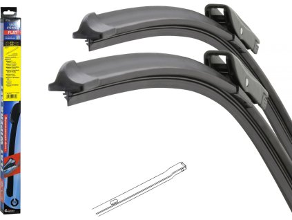 Stěrače FLAT SET (BOLT) 610+450mm