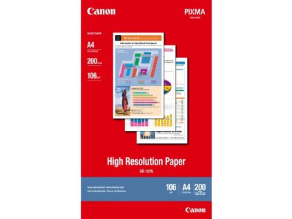 Canon fotopapír HR-101/ A4/ High resolution/ 200ks