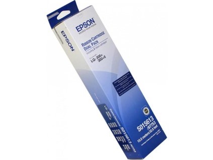 EPSON Black Ribbon Cartridge/ C13S015613/ LQ-300/+/+II/570/+/580/8xx,/ Dualpack