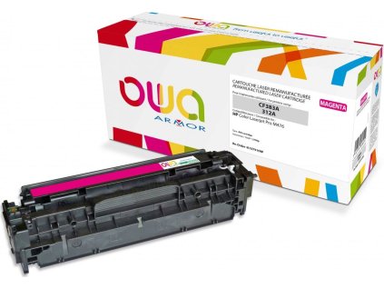 OWA Armor toner kompatibilní s HP CF383A, 2700st, červená/magenta