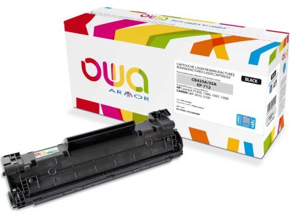 OWA Armor toner kompatibilní s HP P1005, CB435A, 2500st, JUMBO, černá/black