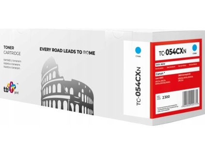 Toner TB kompatibilní s Canon TC-054CXN CY