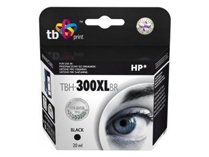 Ink. kazeta TB kompat. s HP CC641EE (No.300XL) Bk