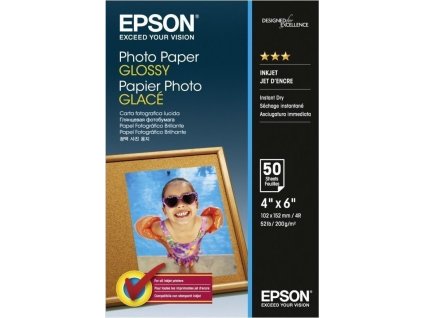 EPSON fotopapír C13S042547/ 10x15cm/ lesklý/ 50ks