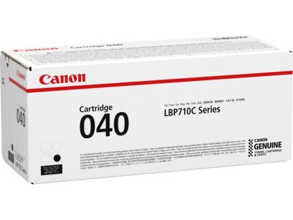 Canon originální toner CRG-040BK, černý