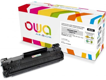OWA Armor toner kompatibilní s HP P1505, CB436A, 2000st, černá/black