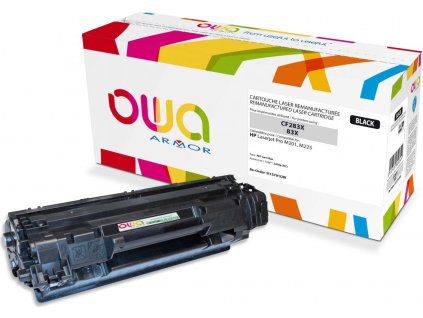 OWA Armor toner kompatibilní s HP LJ kompatibilní s M201, CF283X, 2200st, černá/black