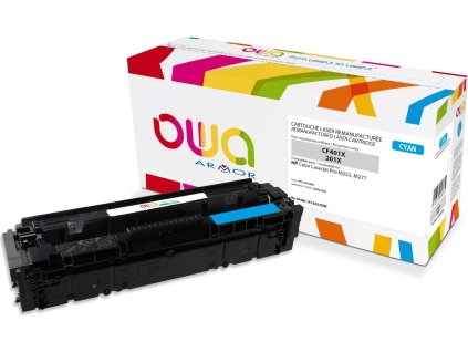 OWA Armor toner kompatibilní s HP CF401X, 2300st, modrá/cyan