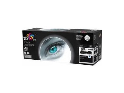 Toner TB kompatibilní s HP CE401A Cy, 6000s, ren.