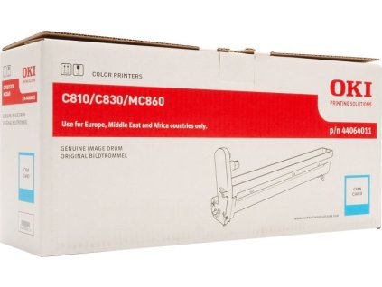 OKI originál obrazový válec 44064011 pro C810/830/801/821/MC860/861/851/ 20 000 stran azurový
