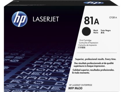 HP 81A Černá originální tonerová kazeta LaserJet