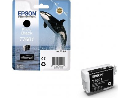 Epson inkoustová náplň/ C13T76014010/ Photo black