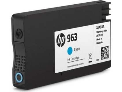HP 963 ink. azurová (3JA23AE)