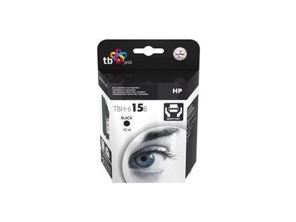 Ink. kazeta TB kompat. s HP C6615DE (No.15) Black