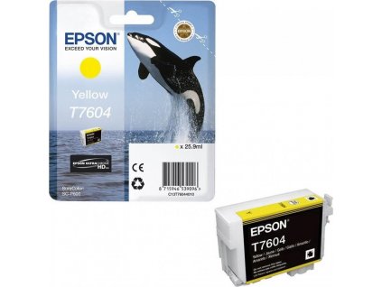 Epson inkoustová náplň/ C13T76024010/ Yellow