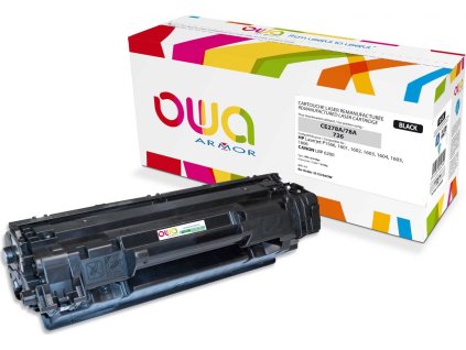 OWA Armor toner kompatibilní s HP LJ P1566, 1601, CE278A, 2100st, černá/black