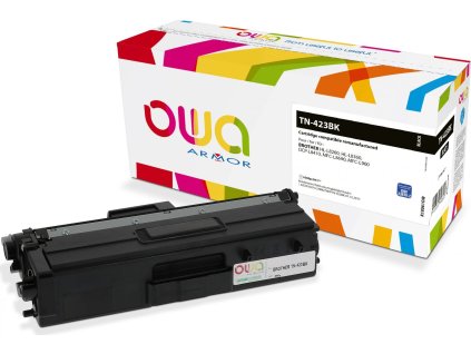 OWA Armor toner kompatibilní s Brother TN-423BK, 6500st, černá/black