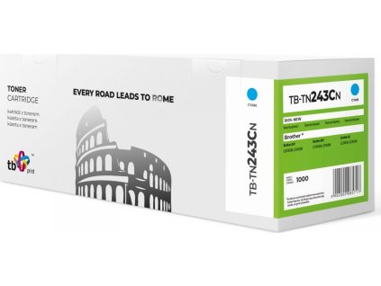 Toner TB kompat. s Brother TN243C, TB-TN243CN CY 100% new