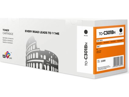 Toner TB kompatibilní s OKI C301 TO-C301BN BK