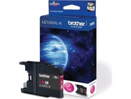 BROTHER inkoustová náplň LC-1280XLM/ Purpurová