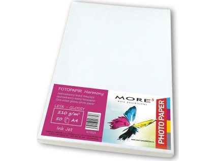 Fotopapír 50 list,210g/m2,glossy,1str,Ink Jet
