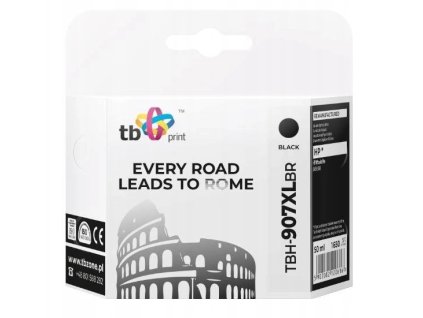 Ink. kazeta TB kompat. s HP TBH-907XLBR BK