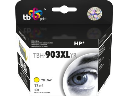 Ink. kazeta TB kompat. s HP OJ 6950, Yellow, ref