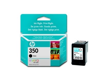 HP 350 - černá inkoustová kazeta, CB335EE