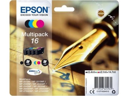 Epson inkoustová náplň/ T1626/ Multipack 16 Series 'Pen and Crossword' / 4x barvy