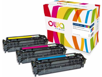 OWA Armor sada kompatibilní s HP CF370AM, 3x2600st, C+M+Y