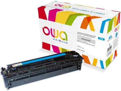 OWA Armor toner kompatibilní s HP CF211A, 1800st, modrá/cyan