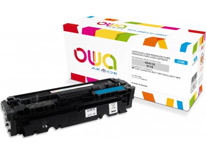 OWA Armor toner kompatibilní s HP CF411X, 5000st, modrá/cyan