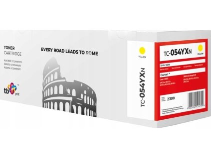 Toner TB kompatibilní s Canon TC-054YXN YE